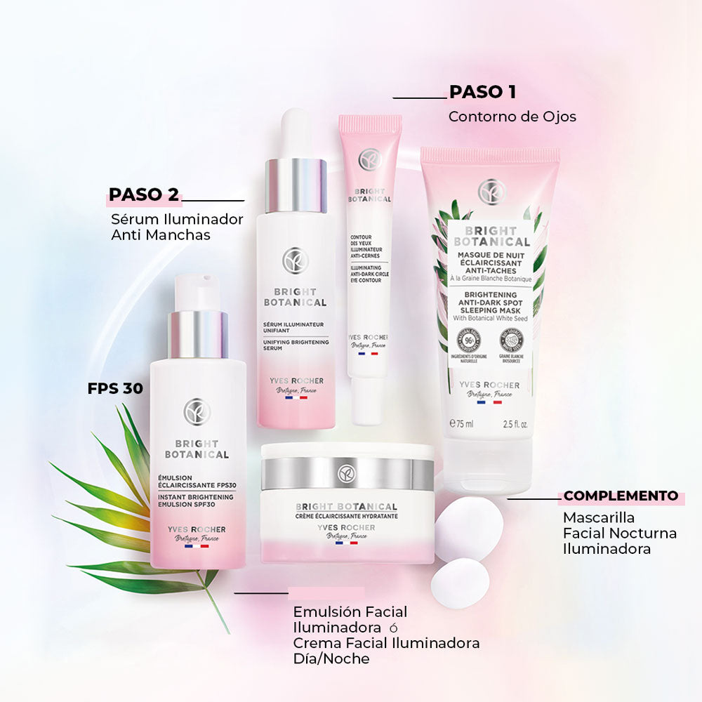 Bright Botanical Emulsión Facial de Día FPS30 50mL