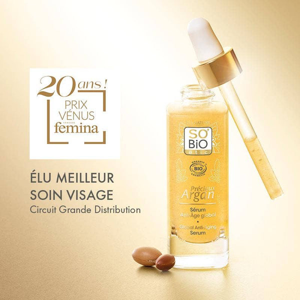 Sérum Reafirmante con Aceite de Argán Orgánico 30 ml