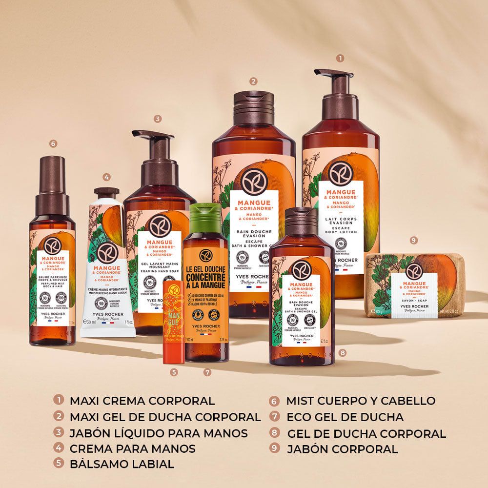 JABÓN LÍQUIDO DE MANOS MANGO 190 mL