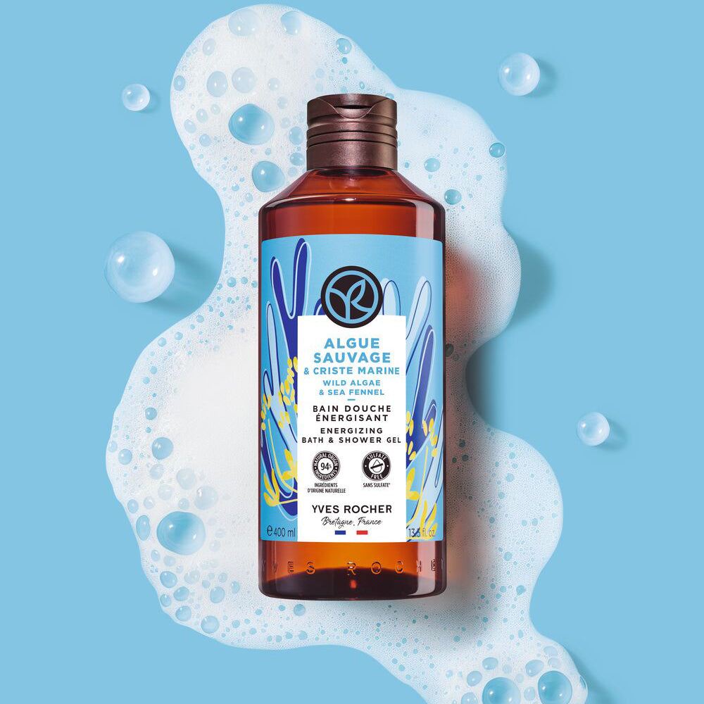 Gel de Ducha Evasión Algas Salvajes e Hinojo Marino 400 mL