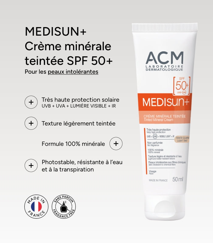 ACM Medisun+ Crema Mineral con Color SPF50+ 40 ml