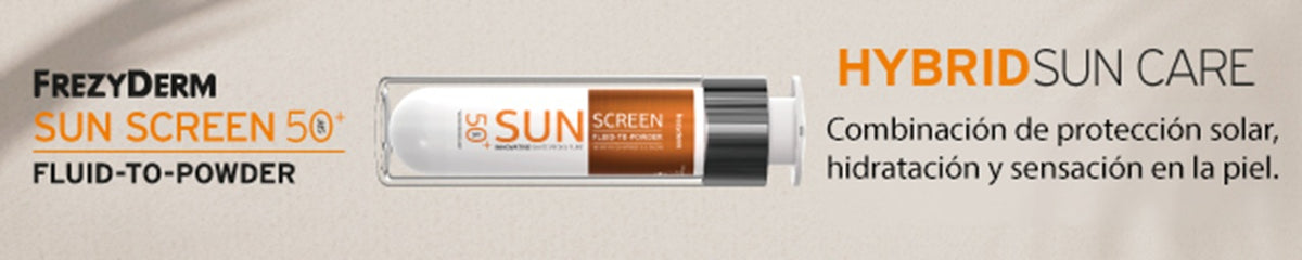 Frezyderm Sun Screen Fluid to Powder