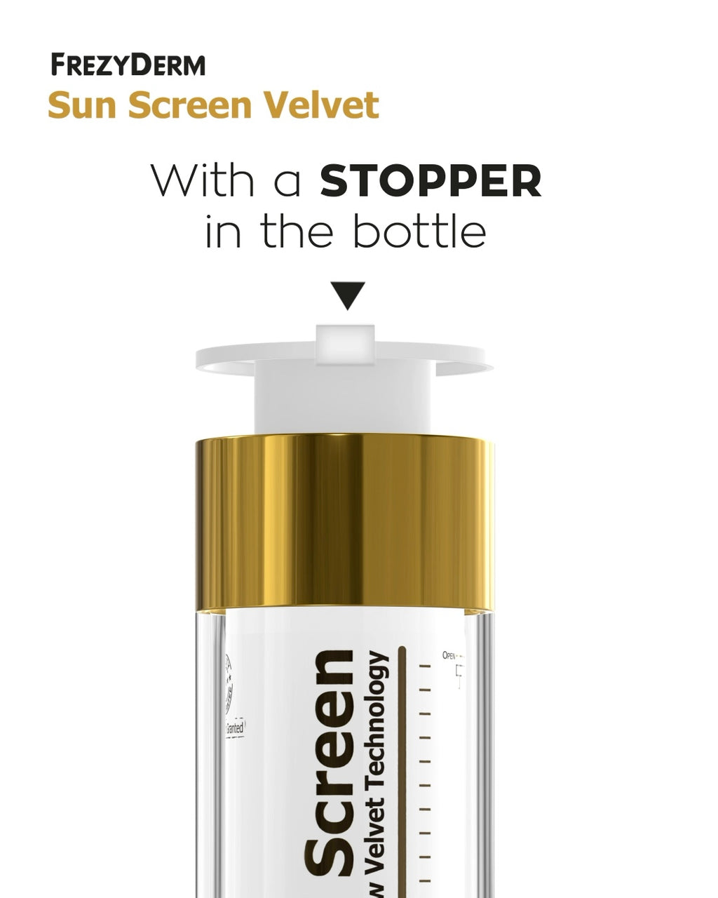 Cómo usar el envase airless de Sun Screen Velvet