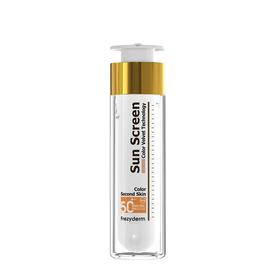 protector solar facial con color spf 50 velvet 50 ml